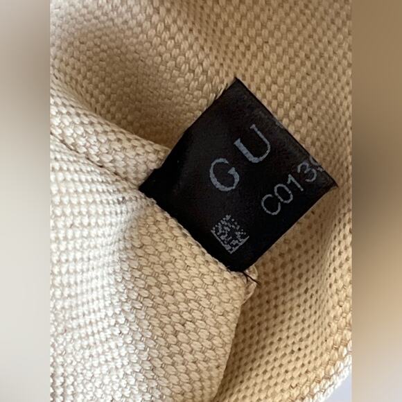 Gucci Sukey Guccissima Navy Leather Shoulder Tote Bag Gold Hardware GG Charm - Picture 7 of 16